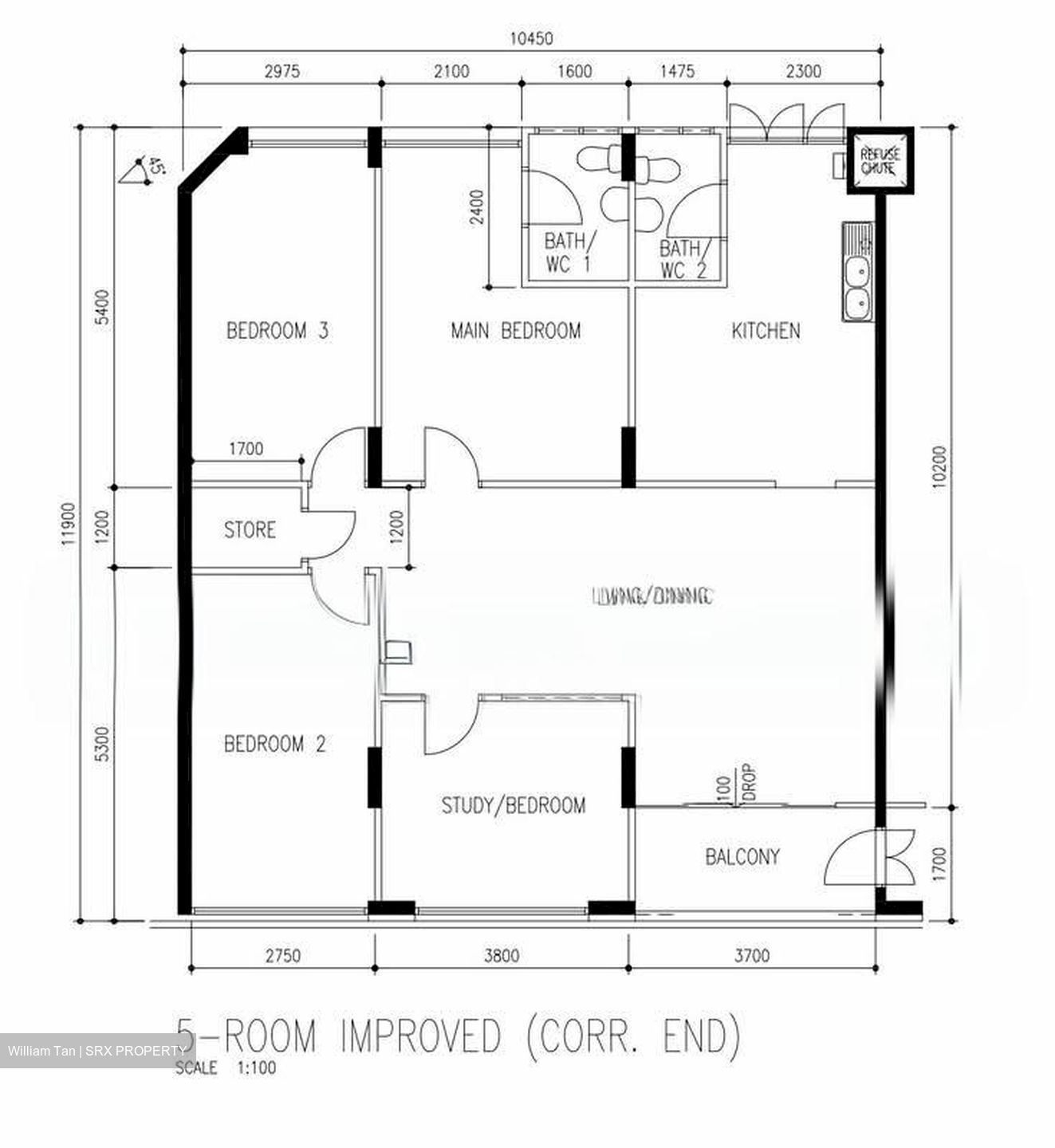 Blk 249 Kim Keat Link (Toa Payoh), HDB 5 Rooms #583884611